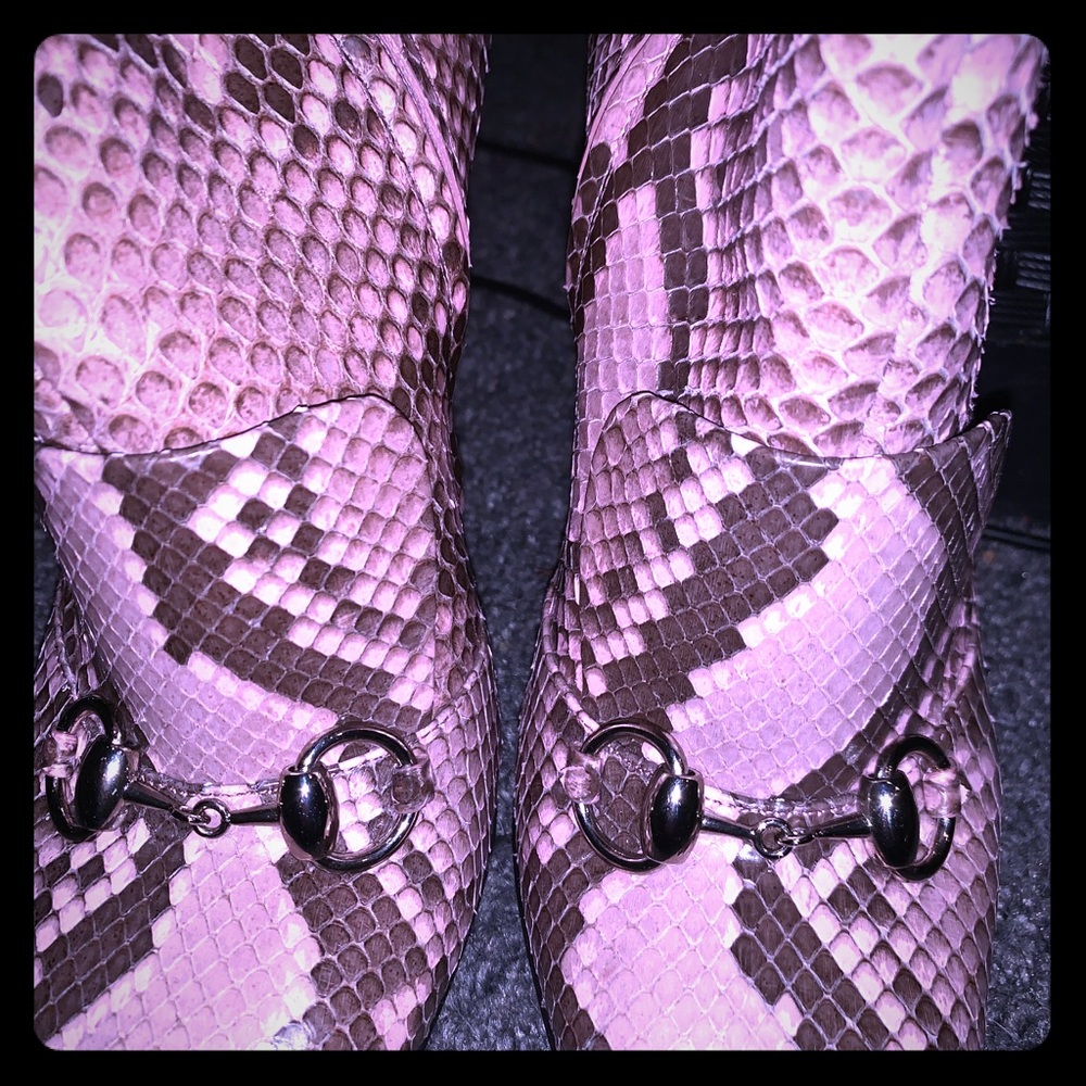 Gucci python 🐍boots - Picture 4 of 7